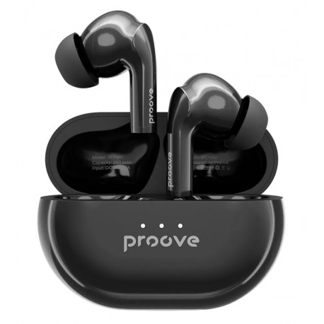 Bluetooth навушники Proove Woop TWS with ANC (black)