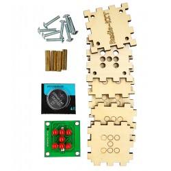 Электронный кубик с сенсорным управлением, набор для сборки.