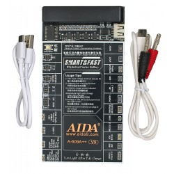 Плата активації та заряджання акумуляторів Aida A-609A++ V9 цифр. інд. Ipho 5G-15 Pro Max, HUAWEI, LENOVO, VIVO, MI, ZTE; кабелі microUSB, USB A, штеккери БП Плата активації та заряджання акумуляторів Aida A-609A++ V9 цифр. інд. Ipho 5G-15 Pro Max, HUAWEI, LENOVO, VIVO, MI, ZTE; кабелі microUSB, USB A, штеккери БП