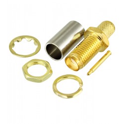 Гнездо RP-SMA-KY3 Female на кабель Гнездо RP-SMA-KY3 Female на кабель