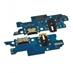 Шлейф Samsung M205F / DS Galaxy M20, коннектора навушників, коннектора зарядки, з мікрофоном, плата зарядки, China quality