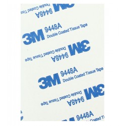 Скотч монтажный двусторонний 3M-9448A [пластина 70x50мм, толщина 1,75мм], высокий уровень адгезии к жирным пластикам