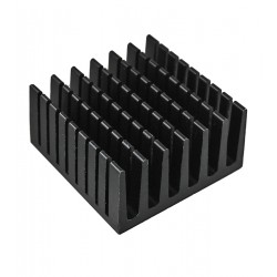 Радіатор алюмінієвий 40*40*20MM heat sink BLACK Радіатор алюмінієвий 40*40*20MM heat sink BLACK