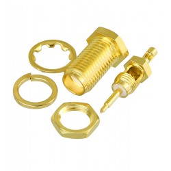 Гнездо RP-SMA-KY female RF coaxial ver1 Гнездо RP-SMA-KY female RF coaxial ver1