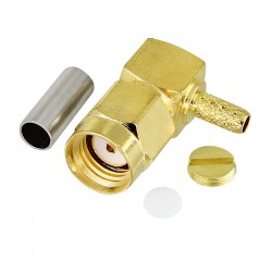 Штекер RP-SMA-JW1.5 Male кутовий на кабель