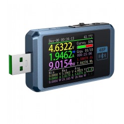 USB-тестер FNIRSI FNB48P з bluetooth модулем, та пiдключенням до ПК USB-тестер FNIRSI FNB48P з bluetooth модулем, та пiдключенням до ПК