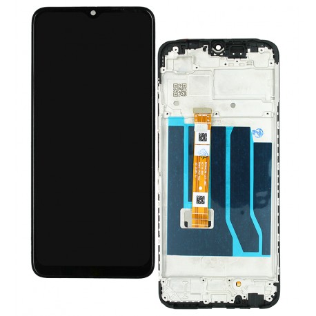 Дисплей для Oppo A18 (2023), Oppo A38 (2023), с сенсорным экраном (дисплейный модуль), черный, с рамкой