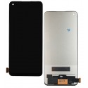 Дисплей для Oppo A78 4G, із сенсорним екраном (дисплейний модуль), чорний, China quality, (TFT)