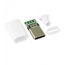 Штекер USB Type-C 4pin в корпусе на кабель CN-7-06 Штекер USB Type-C 4pin в корпусе на кабель CN-7-06
