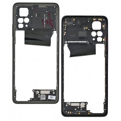 Средняя часть корпуса для Xiaomi Redmi Note 11 Pro, черная