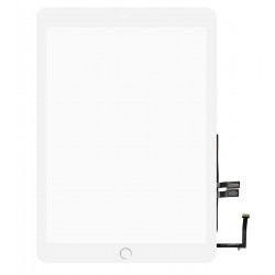 Тачскрин Apple iPad 9.7 New 2018, з кнопкою HOME, білий, High qualiti Тачскрин Apple iPad 9.7 New 2018, з кнопкою HOME, білий, High qualiti