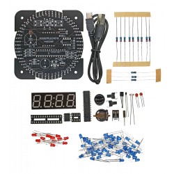 DIY конструктор часы с термометром