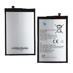 Аккумулятор BL-58BX для Infinix Hot 10 Play, Infinix Hot 12 Play, Infinix Hot 30, Infinix Smart 6, Li-Polymer, 3.85 В, 6000 мАч, без логотипа