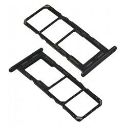 Держатель SIM-карты для Samsung A245 Galaxy A24 черный