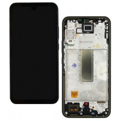 Дисплей для Samsung A346 Galaxy A34 5G, (black, with frame, High Copy, with wide edge, (OLED))