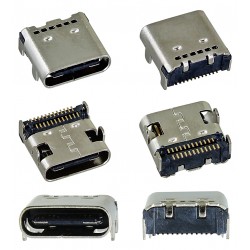 Гніздо USB Type-C 24pin кутове CN-56-56