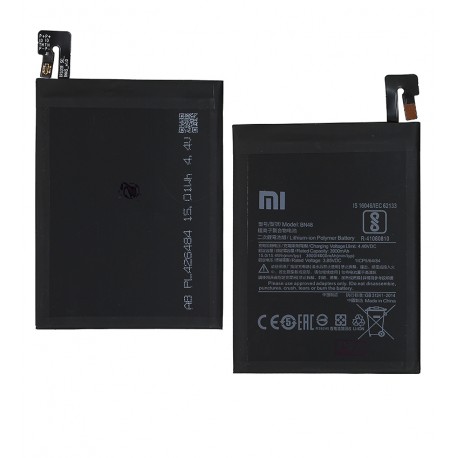 Аккумулятор BN48 для Xiaomi Redmi Note 6 Pro, Li-Polymer, 3,85 B, 4000 мАч, High Copy, лого Mi, M1806E7TG, M1806E7TH, M1806E7TI