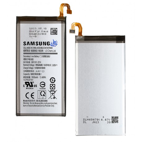 Акумулятор EB-BJ805ABE для Samsung A605 Dual Galaxy A6+ (2018), J810 Galaxy J8 (2018), Li-ion, 3,85 B, 3500 мАч, Original (PRC)