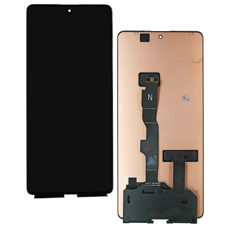 Дисплей для Xiaomi Redmi Note 13 4G, черный, без рамки, High quality, (OLED)