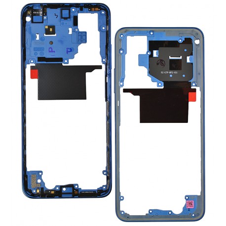 Середня частина корпусу Xiaomi Poco M4 Pro, синя