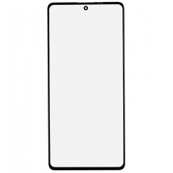 Скло дисплея для Xiaomi Poco X5 Pro, з OCA-плівкою, чорне