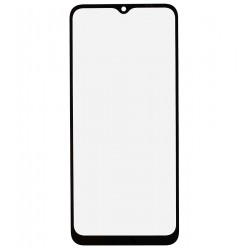 Скло дисплея для Motorola E13, з OCA-плівкою, чорне