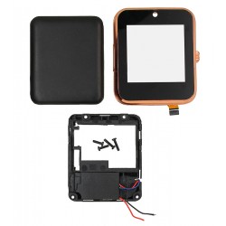 Корпус для смарт годинника Smart Watch GT08 з сенсором, задньою кришкою, золотий