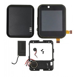 Корпус для смарт годинника Smart Watch A1 з дисплеєм і сенсором, задньою кришкою, чорний