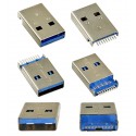 Штекер USB-30-01-MS на плату SMD