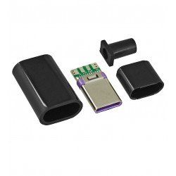 Штекер USB Type-C 4pin на кабель CN-07-06