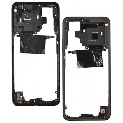 Средняя часть корпуса для Xiaomi Poco M4 Pro, чёрная