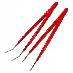 Набір пінцетів з ізольованими ручками (2 шт.) ProsKit 908-T301