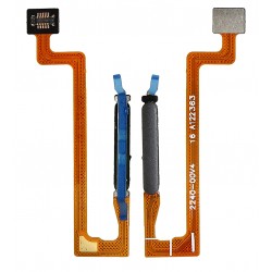 Шлейф для Xiaomi Redmi Note 12 (5G), кнопки включения, сканера отпечатка пальца (Touch ID), серый