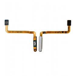 Шлейф для Samsung M346 Galaxy M34, кнопки включення, сканера відбитка пальця (Touch ID), сріблястий Шлейф для Samsung M346 Galaxy M34, кнопки включення, сканера відбитка пальця (Touch ID), сріблястий