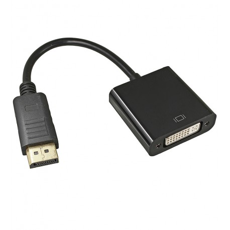 Переходник штекер Display Port - гнездо DVI с кабелем 0,2м.