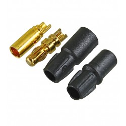 Разъем питания SH3.5 для подключения аккумуляторов, штекер + гнездо