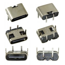Гніздо USB Type-C 2pin кутове C-10 Гніздо USB Type-C 2pin кутове C-10