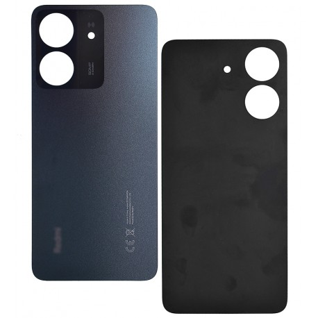 Задня панель корпуса для Xiaomi Redmi 13С, сірий, Graphit gray