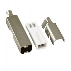 Штекер USB-B для кабелю, USB-03-MC Штекер USB-B для кабелю, USB-03-MC