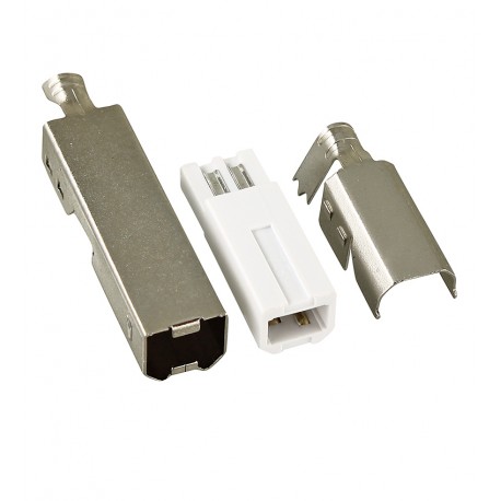 Штекер USB-B для кабеля, USB-03-MC