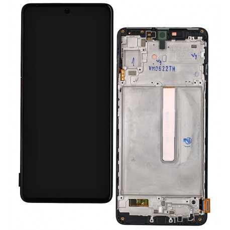 Дисплей для Samsung M536 Galaxy M53, чорний, з рамкою, Original (PRC)