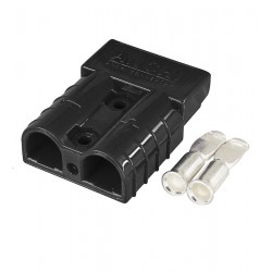 Разъем аккумуляторный SB50A черный 8AWG Разъем аккумуляторный SB50A черный 8AWG