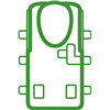 Конектор Handsfree (навушників) для Blackberry