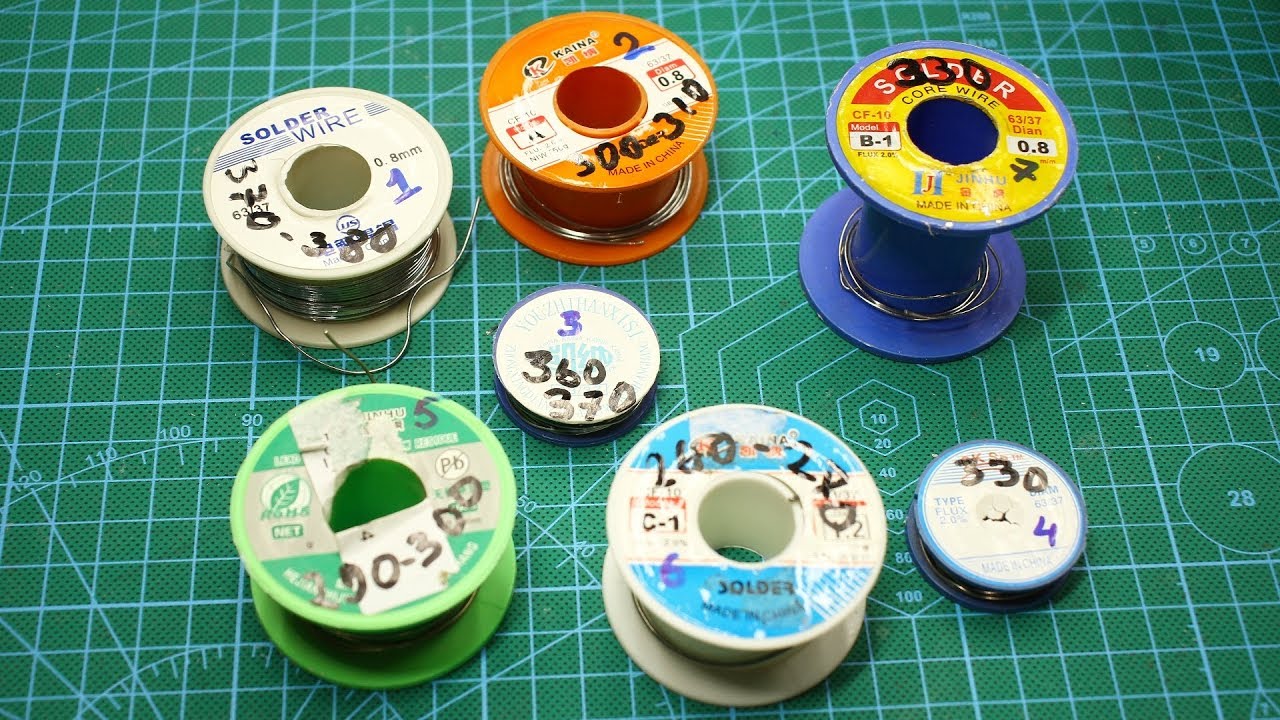 Как выбрать припой: свинцовый, бессвинцовый и серебряный